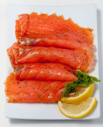 saumon mariné aneth